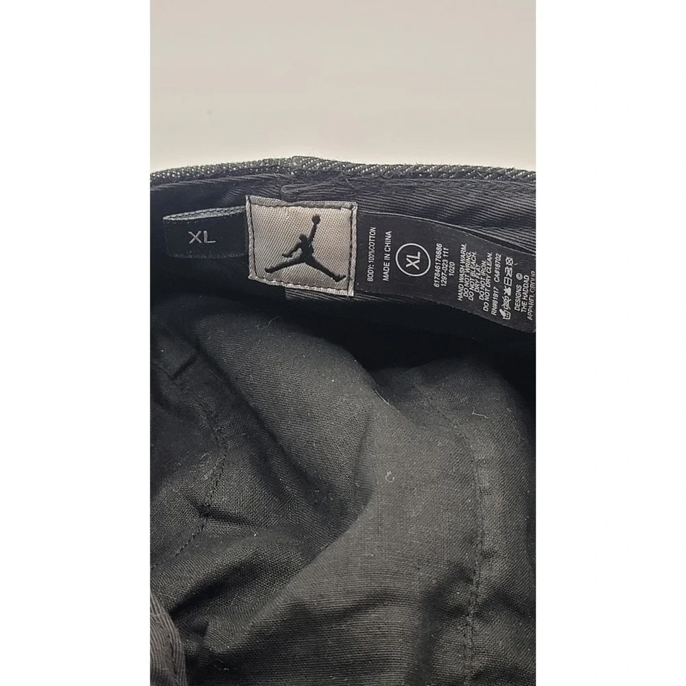 Jordan XL Hat Newsboy Gatsby Cap Dark Denim Jeans Bakerboy Country Flat Rare